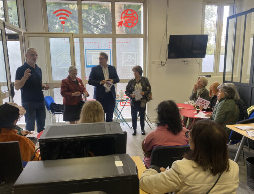 Café de bienvenue à l’Espace Numérique